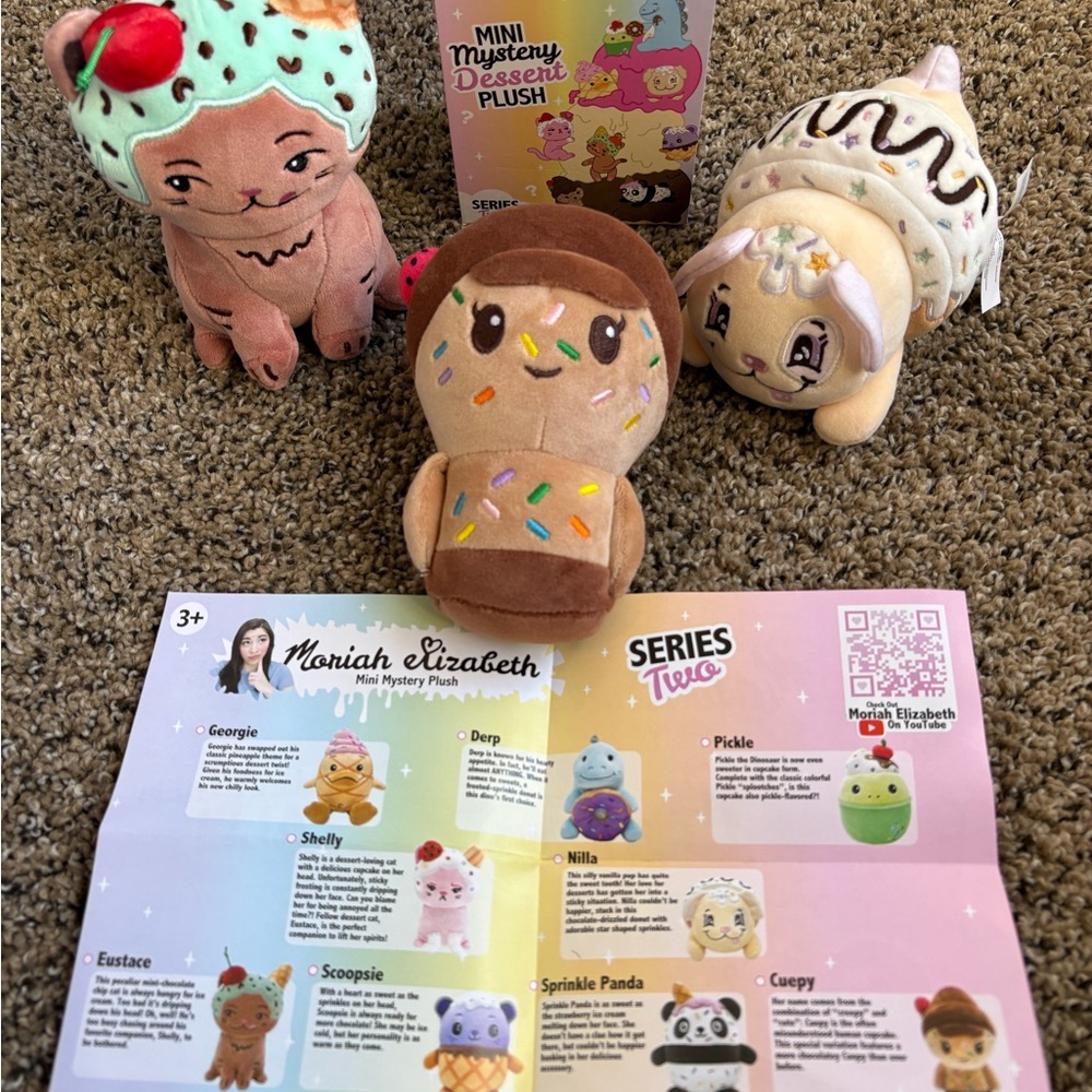 Moriah Elizabeth Dessert Bundle - Eustace, Cuepy, Nilla
